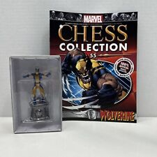 Eaglemoss Marvel Chess Collection Figurine with Magazine #55, Wolverine picture