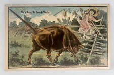 Post Card Schmidt Bros & Co Metal Spring Tail Copyright 1911 Unposted Rare picture