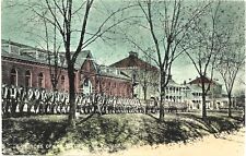Fort Thomas, Kentucky : Barrachs of U.S. Soldiers, hand-colored card, ca 1910 picture