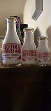 All Three Hendricks Milk Bottles From Perkasie PA picture