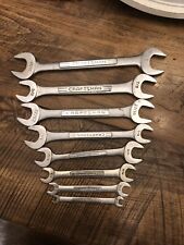 Vintage Craftsman SAE Open End Wrench Set 1/4”-1” USA V Series VV picture