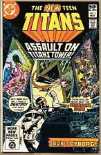 New Teen Titans #7-1981 vf- 7.5 Doctor Light / George Perez Make BO picture