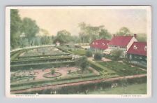 Postcard Mount Vernon Virginia Flower Garden George Washington picture