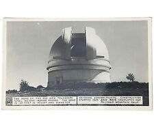 1949 Vintage RPPC Palomar Mountain Observatory Real Photo California Postcard picture