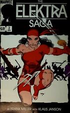 The Elektra Saga #2 Frank Miller Llaus Janson Marvel Comics (1983) FINE picture