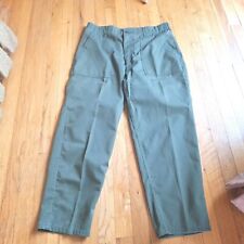 Vintage OG 507 Style Utility Trousers 34x30 Medium Green Men’s Vietnam Pants picture