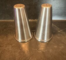 MCM Oneida 18/8 Stainless Salt & Pepper Shakers picture