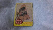A Closer Look at a Jawa, #175, Star Wars Series #3 Yellow picture