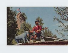 Postcard Paul Bunyan At Castle Rock, St. Ignace, Michigan picture