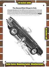 Metal Sign - 1965 Fiat 1500 Spider- 10x14 inches picture