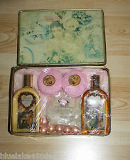 Vintage Savonette Sweet Remembrance Bath Set n Victorian Decorative Tin   picture