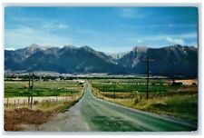 c1950's Along US Highway 39 In Northwestern Montana MT Unposted Vintage Postcard picture