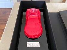 2023 C8 Torch Red GM OEM Corvette Convertible Speed Shape Model Gift Display picture