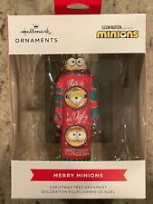 Hallmark Ornament -Merry Minions-Brand New picture