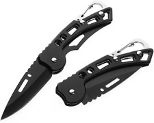 2 Pk Pocket Folding Knife Tactical Knife Small Stainless Steel Blade 2.5 In Long picture