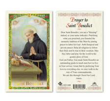 Laminated Prayer to St. Benedict Holy Prayer Card Catholic picture