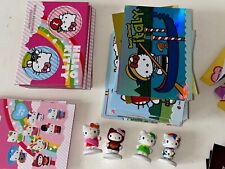 2010 Upper Deck Hello Kitty World Adventures Collectipac Lot 40+ Cards 4 Figures picture