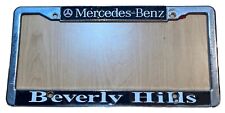 Mercedes-Benz Beverly Hills Dealership License Plate Frame California picture