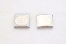 2 Vintage 1971Avon Perfume Glace Refill, .02oz Brocade Oval Refill New Old Stock picture