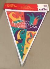 Vintage Disney's The Hunchback of Notre Dame Party Flags - 12 Feet - NEW picture