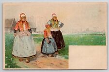 Henri Cassiers Marken Holland Native Dutch Sketch Style Art Postcard L23 picture