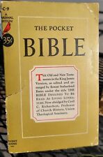The Pocket Bible 1952 Pocket Books Ink Soft Cover picture