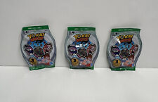 NEW - Hasbro YoKai Yo-Kai Watch Series 3 - Lot of 3 Blind Bags Packs 9 medals picture