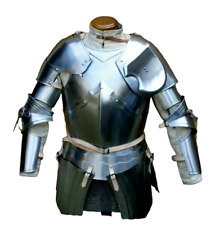 Medieval Upper Body Armor Suit Breastplate With Hand & Pauldrons picture