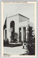 Postcard Texas Dallas Chrysler Hall Centennial Exposition Expo Vintage 1938 picture