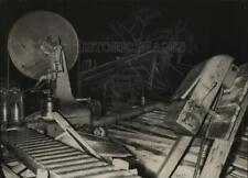 1953 Press Photo A.L. Letson & Sons Lumber Co. Tornado Damage, Bessemer, Alabama picture