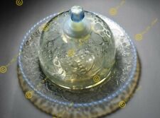 Antique Elegant and rare Opaline Glass Butter Dish picture
