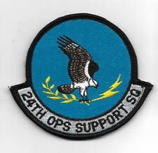 USAF 24th OPERATIONS SUPPORT SQN ( hook backed ) patch picture