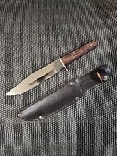 Vintage Sabre Original Bowie Knife With Sheath - 631 stainless steel picture
