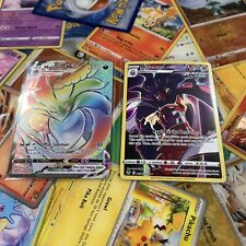 Malamar VMAX Rainbow -Malamar Rapid Strike Tg06/Tg30 Holo Pokémon Card Pair picture
