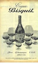 1957 ADVERTISING BISQUIT Fine Champagne Cognac picture