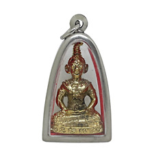 Khmer Phra Ngang Soulmate Love Charm Thai Amulet Pendant Stainless Case picture