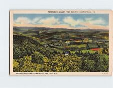 Postcard Petersburg Valley from Summit Taconic Trail Connects MA & NY USA picture