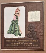 Esquire 1948 Esquire Leatherette Pinup Desk Calendar 12  illustrations ASST Art picture