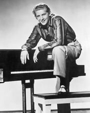 Rock and Roll JERRY LEE LEWIS 'The Killer' Glossy 8x10 Photo Famous Singer Print picture
