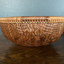Basket, Over 50 Years Old, With Intricate Weaving and Finished Band picture