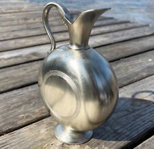 Vintage 1960s Mid Century Modern Royal Holland KMD TIEL Pewter Pitcher picture