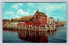 Rockport MA-Massachusetts, Motif Number One, Antique, Vintage Souvenir Postcard picture