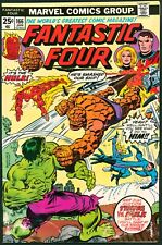 Fantastic Four 166 VG/FN 5.0 Hulk 1976 picture