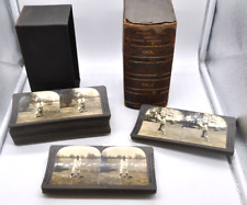 Keystone Stereoview Set of GOLF cir. 1929 Complete 50 cards w/ Box Tested Jones picture