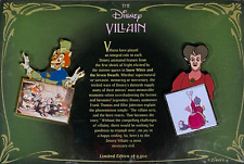 The Disney Villain *SEALED* LIMITED EDITION/2500 Honest John & Lady Tremaine picture