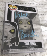 funko pop the nun bonnie aarons autigraphed with protector picture
