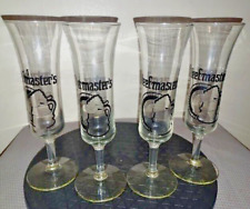 set of 4 Beefmaster beer glasses picture