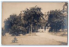 c1910's Gardens Residence House Snyder New York NY RPPC Photo Antique Postcard picture