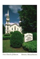 Monson MA-Massachusetts, First Church Congregational Community Houses Postcard picture