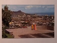 A Very Impressive View Of Waikiki From Punchbowl Posted 1966 Postcard picture